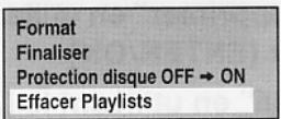 TOSHIBA RD-XV49DTKF2 - Effacement de toutes les Playlists - 2