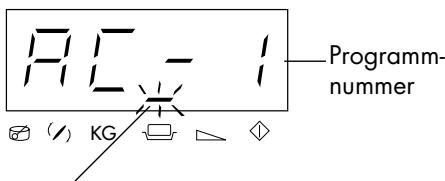 AEC-1 Programmnummer ✓ ( ) KG