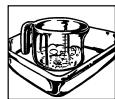 SHARP R-239 - Kein Geschirr mit Metallauflage, - 1