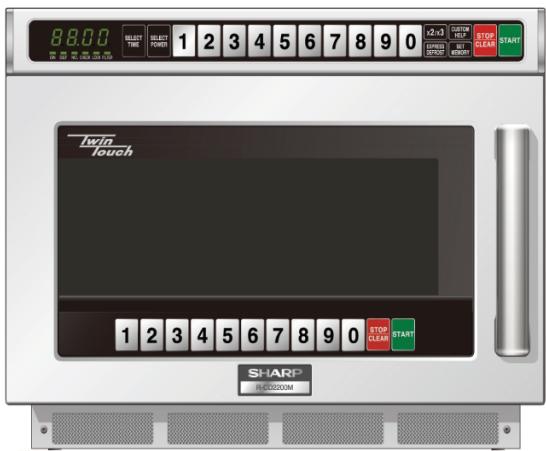 SHARP R-CD1200M - PART NAMES - 5