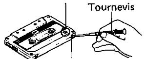 SHARP RT-116E - PROTECTION CONTRE L'EFFACEMENT DE LA BANDE CASSETTE - 1