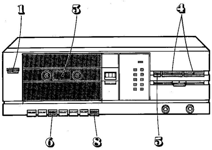 SHARP RT-116E - COMMUTATEURS DE SÉLECTION DE BANDE - 2