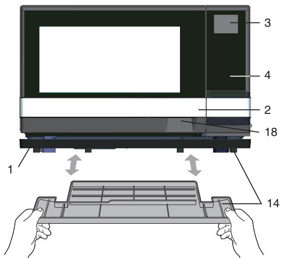 SHARP AX-1100 - GERÄTESCHAUBILD - 1
