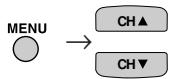 SHARP 27C540 - • Saving broadcast TV channels into memory - 1