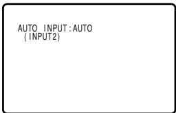 AUTO INPUT : AUTO (INPUT2)