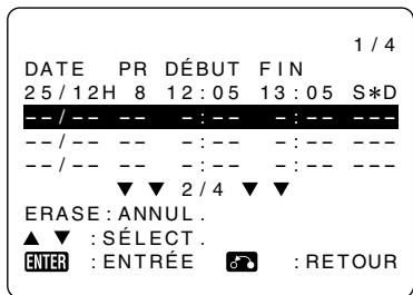 SHARP DV-HR300S/350S - Appuyez sur / pour selectionner "SUPPORT ENREGISTREMENT", puis utilisez / pourselectionner le disque sur lequelyoudsesirez effectuer l'enregistrement ("H:HDD" ou "D:DVD").Appuyez ensuite sur SET/ENTER. - 1