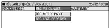 SHARP DV-HR300S/350S - Opérations de base pour RÉGLAGE DE VISIONNAGE/LECTURE - 3