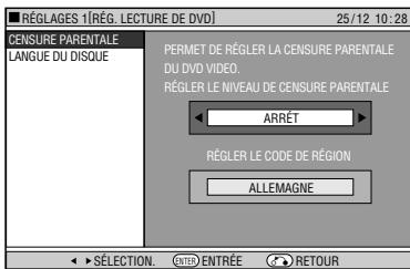 SHARP DV-HR300S/350S - Opérations de base pour RÉGLAGE DE VISIONNAGE/LECTURE - 4