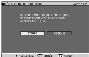 SHARP DV-HR300S/350S - Opérations de base pour le réglage de FONCTION ENREGIST. - 4