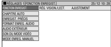 SHARP DV-HR300S/350S - Appuyez sur SET/ENTER pour valider l'option selectionnée. - 1