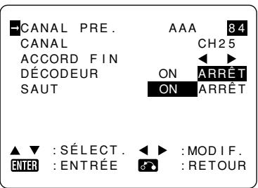 SHARP DV-HR300S/350S - RéGLAGE DU MODE - 4