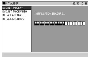 SHARP DV-HR300S/350S - Opérations de base pour INITIALISER/FINALISER - 4