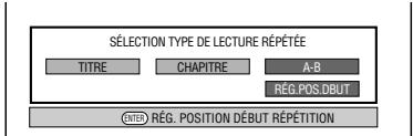 SHARP DV-HR300S/350S - Lecture repétée A-B (Lecture repétée d'un passage spécifique) - 1