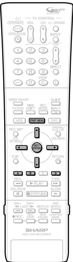 SHARP DV-HR400F - REMARQUE - 1