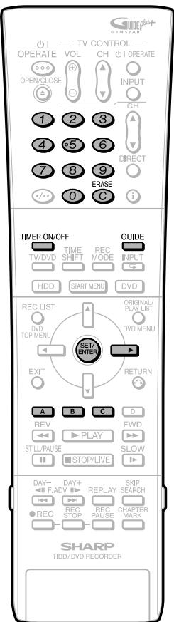 SHARP DV-HR400F - Enregistrementprogramme avec S_HOWVIEW - 1