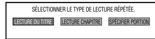 SHARP DV-HR400F - Lecture repétée d'un titre ou d'un chapitre (Lecture repétée) - 1