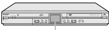 SHARP DV-HR400F - Changement de l'indication de l'afficheur du panneau avant - 1