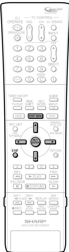 SHARP DV-HR400F - RÉG CONTROLE - 1