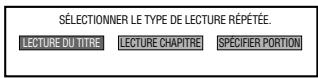 SHARP DV-HR400S - Lecture répétée d'un titre ou d'un chapitre (Lecture répétée) - 1