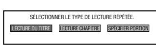SÉLECTIONNER LE TYPE DE LECTURE RÉPÉTÉE. LECTURE DU TITRE LECTURE CHAPITRE SPÉCIFIER PORTION