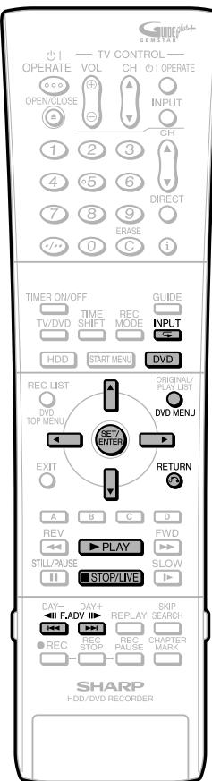 SHARP DV-HR400S/450S/480S - MENU - 1