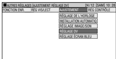 SHARP DV-HR480F - RÉGLAGE DV CHAPITRE - 1