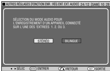 SHARP DV-HR480F - Opérations de base pour le réglage de FONCTION ENR. (FONCTION ENREGISTREMENT) - 4