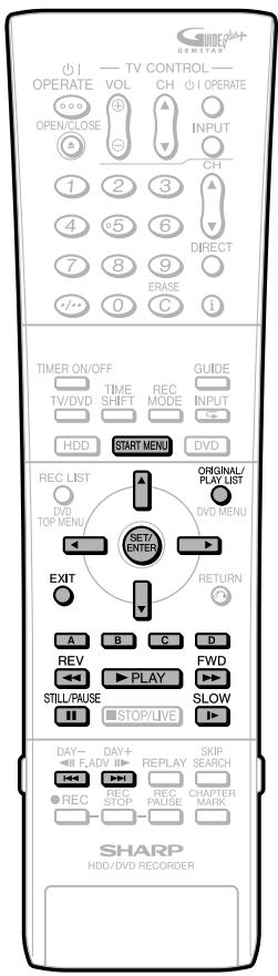 SHARP DV-HR480F - Appuyez sur EXIT pour quitter le mode de MONTAGE. - 1