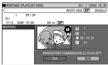 SHARP DV-HR480F - Localisez le point où vous désirez terminer la copie, puis appuyez sur SET/ENTER. - 1
