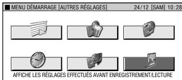 SHARP DV-HR480F - Opérations de base pour le réglage de FONCTION ENR. (FONCTION ENREGISTREMENT) - 1