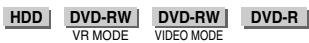 SHARP DV-HR480F - Réglages d'Enregistrement d'un caméscope numérique (DV-HR480F/DV-HR450F uniquement) - 1
