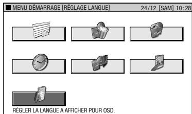 SHARP DV-HR480F - Changement de Réglage Langue - 2
