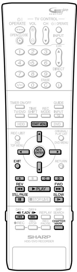 SHARP DV-HR480F - Appuyez sur EXIT pour quitter le mode de montage de vignette. - 1