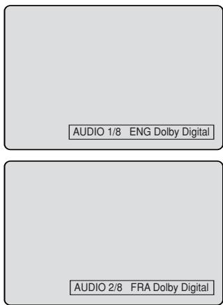 AUDIO 1/8 ENG Dolby Digital AUDIO 2/8 FRA Dolby Digital