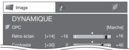 SHARP LC-32/42/46DH77E/S - Icônes du statut « éco. d'énergie - 1