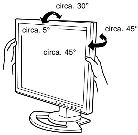 circa. 30° circa. 5° circa. 45° circa. 45°