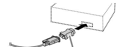 SHARP LL-151-3D - Connexion analogique - 2