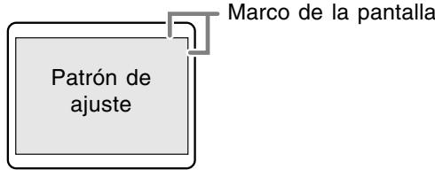 Marco de la pantalla Patrón de ajuste