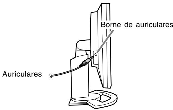 Borne de auriculares Auriculares