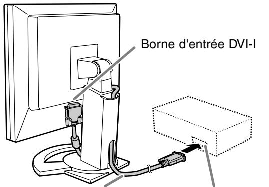 Borne d'entrée DVI-I