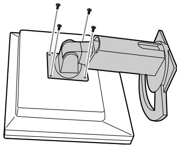 SHARP LL-151-3D - Come collegare il braccio oppure il supporto - 2
