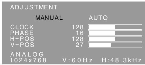 SHARP LL-151-3D - Automatisches Einstellen des Bildschirms - 1
