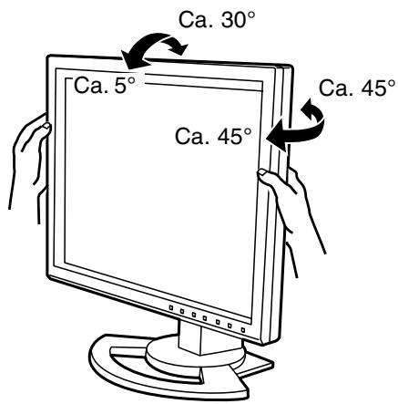 SHARP LL-151-3D - Winkeleinstellung - 1