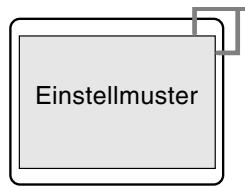 SHARP LL-171A/171G - H-POS (horizontale Positionierung) und V-POS (vertikale Positionierung) - 1