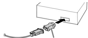 SHARP LL-171A/171G - Connexion analogique [LL-171G] - 2