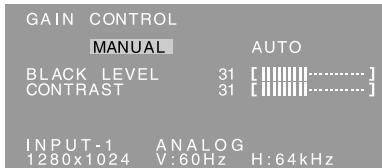 SHARP LL-171A/171G - Manual screen adjustment - 2
