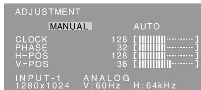 SHARP LL-171A/171G - Tasto MENU - 1