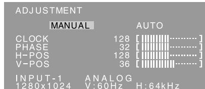 SHARP LL-171A/171G - Botón MENU - 1