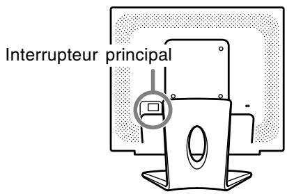 Interrupteur principal