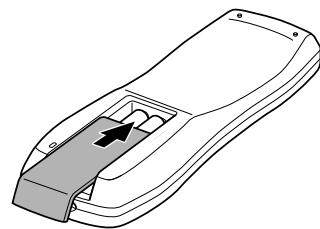 SHARP LL-171ME - Batteries for the remote control - 3